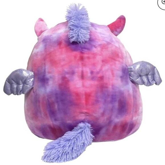 SQUISHMALLOWS Official Kellytoy 12 Inch Soft Plush Squishy Willow tie dye - Picture 2 of 4